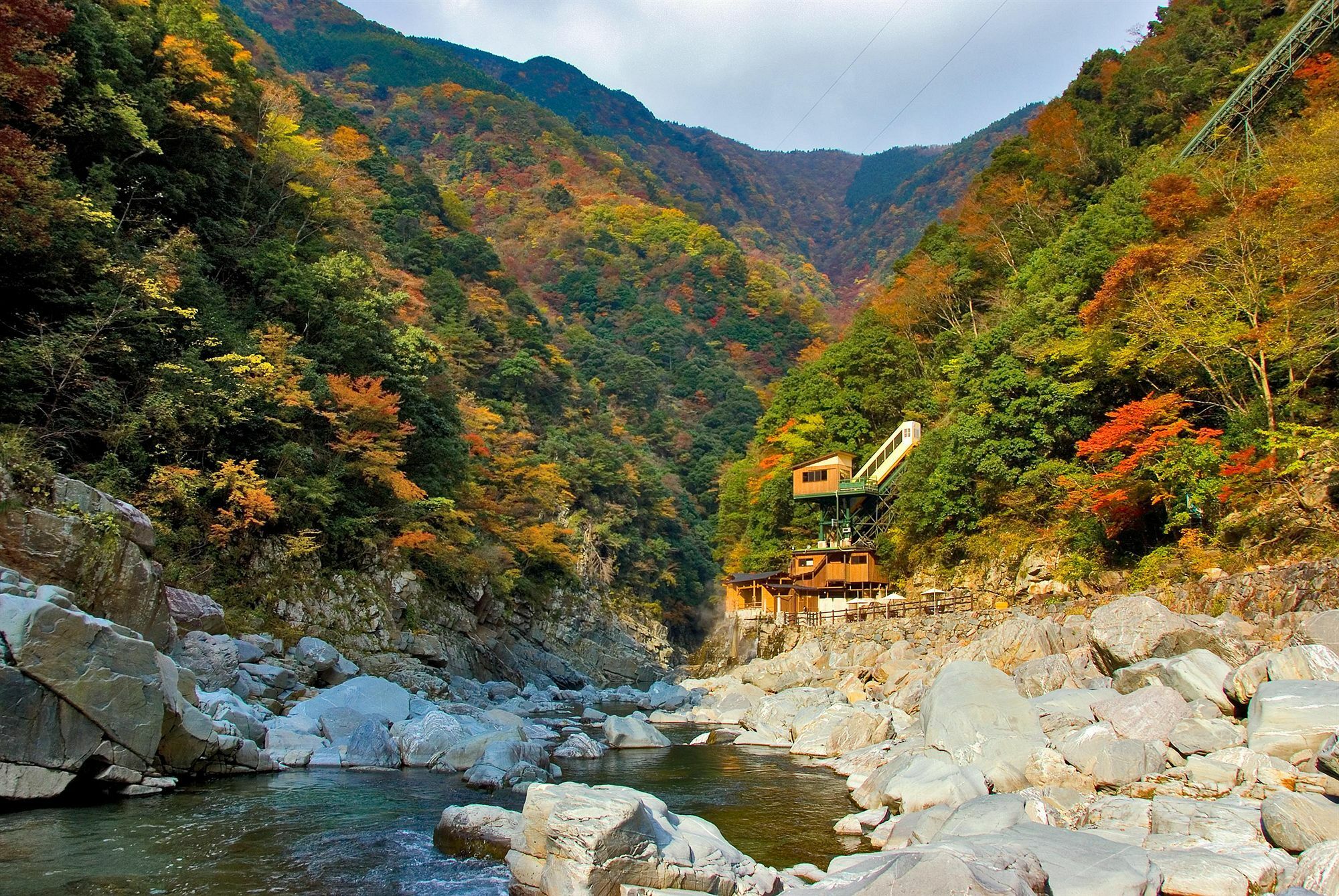 Hotel Iya Onsen Mijoši Exteriér fotografie